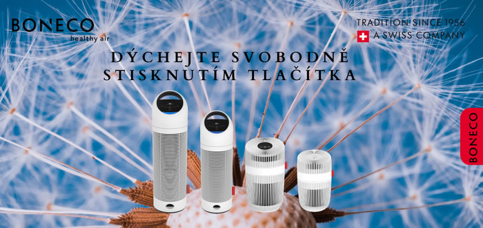 Boneco – čističky vzduchu pro alergiky